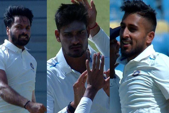 उमरान मलिक, कुलदीप सेन और मुकेश कुमार ने बरपाया कहर, 98 रन पर ढेर सौराष्ट्र की टीम